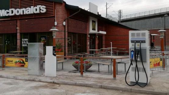 laddningsstationer för företag och kedjor